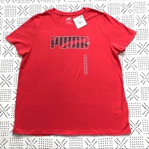 WMNS SNAKESKIN GRAPHIC PUMA T SHIRT